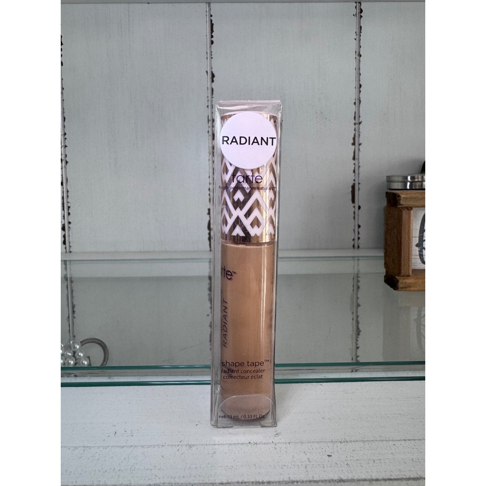 Tarte Shape Tape Radiant Concealer 36S Medium-Tan Sand 10ml 0.33oz NIB